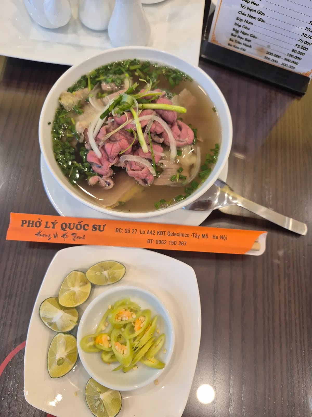 Phở Lý Quốc Sư - Geleximco Tây Mỗ